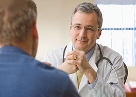 Atraer a un especialista con síntomas de prostatitis