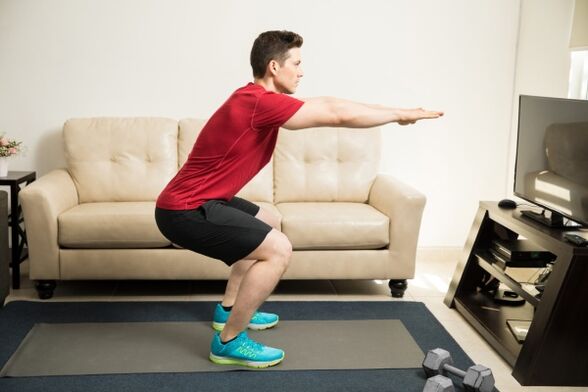 Ejercicios para el tratamiento de la prostatitis calculosa.