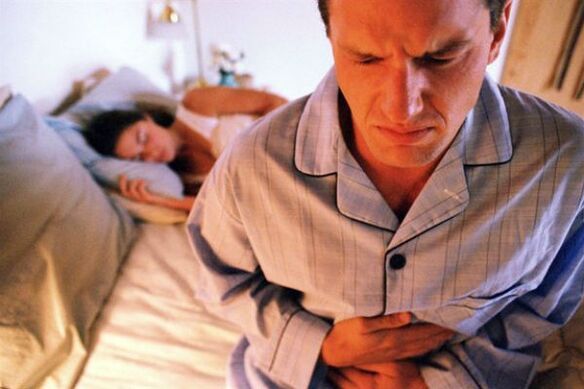 dolor abdominal con prostatitis